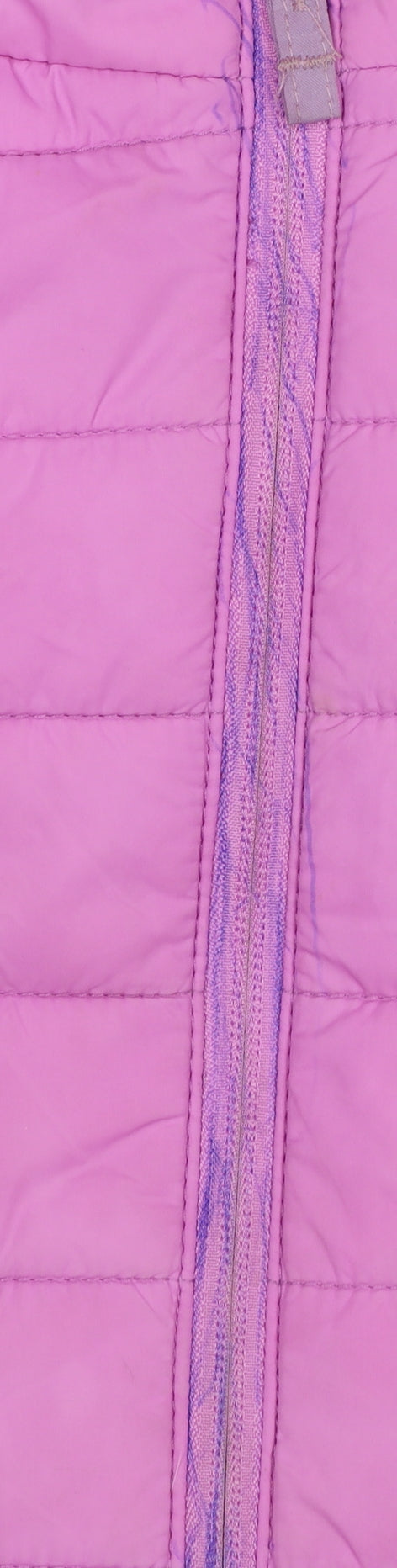 Additional view of Peter Storm girls’ pink hooded puffer jacket 11-12 years winter full zip