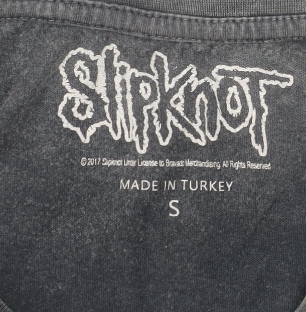 Slipknot Men's Black Short Sleeve Band T-Shirt S Vintage Style