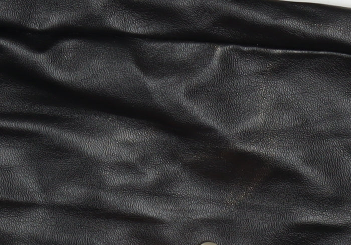 Additional view of I Saw It First women’s black faux leather high waist trousers, size UK 6