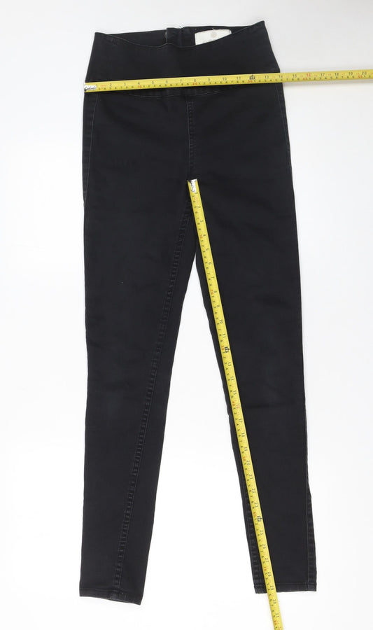 Pieces Womens Black High Waist Stretch Jegging S