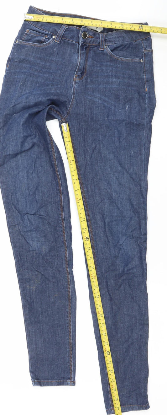 Castro Jeans Women's Blue Slim Fit Stretch Denim Skinny Jeans Size 8