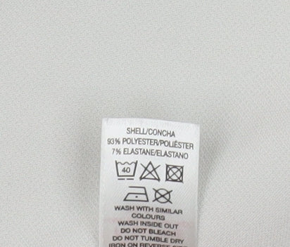 Additional view of Gallery Women Ivory Chino Slim Trousers UK 14