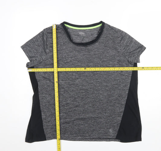 St. Bernard for Dunnes Stores Womens Grey XL Active Fit T-Shirt