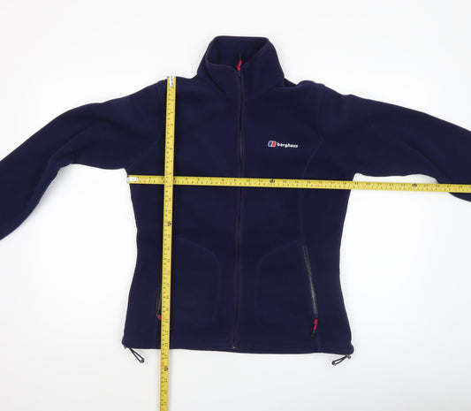 Berghaus Womens Blue Fleece Full Zip Jacket Size 10