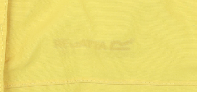 Regatta Boys Yellow Waterproof Hooded Rain Coat Jacket 11-12 Years