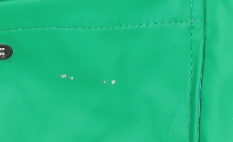 Zara Boys Green Hooded Rain Coat 11-12 Years Waterproof Mid-Length