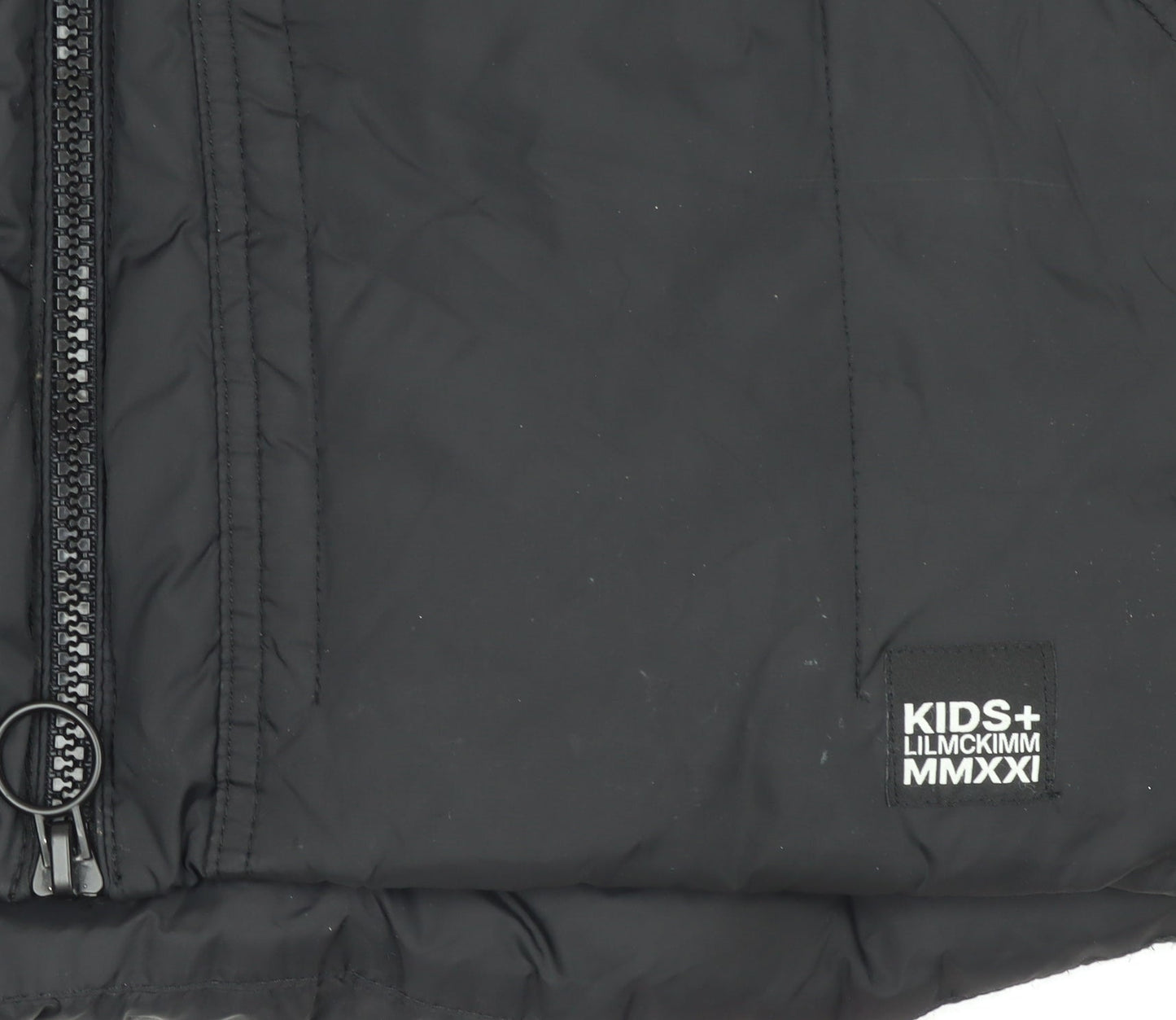 Zara Girls Black Puffer Waistcoat Size 146 Sleeveless Quilted Gilet