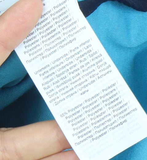 s.Oliver Boys Blue Hooded Soft Shell Jacket 8 Years Lined Water Resistant