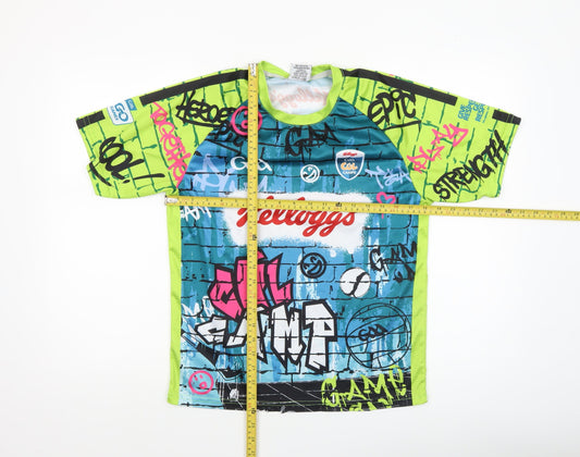 Azzurri Boys Multicoloured 5 Years Graphic Jersey T-Shirt