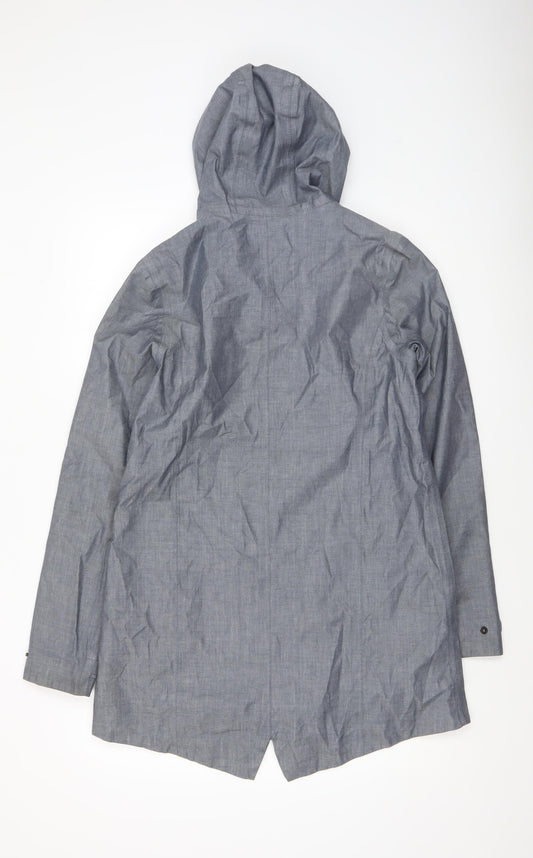Mountain Warehouse Women's Grey Hooded Parka Coat Size 8