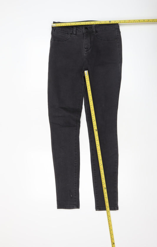 Karen Millen Women’s Black Skinny Jeans UK 8 Stretch Denim Slim Fit