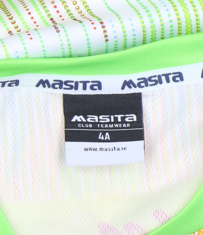 Additional view of Masita boys’ multicoloured 4 years football jersey t-shirt
