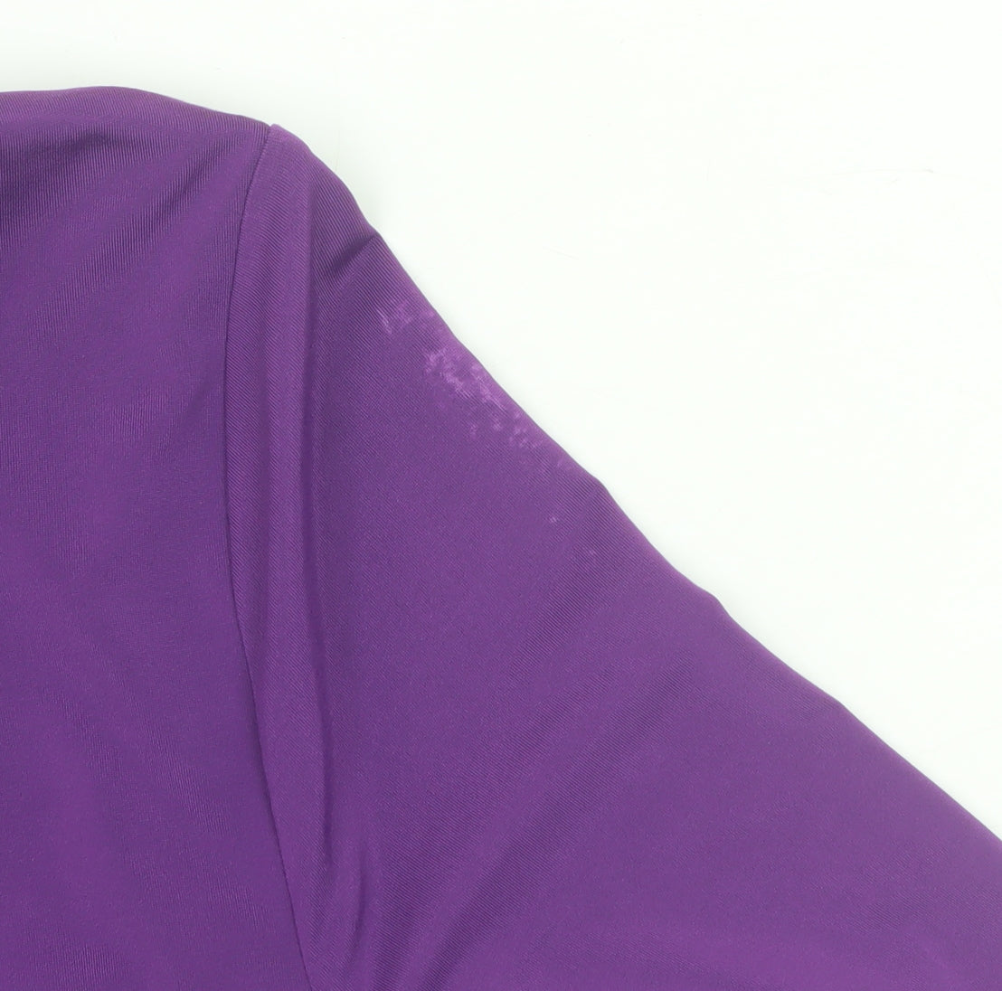 Kaliko Women’s Purple Wrap Knee Length Dress Size 10 Ruched Elegant