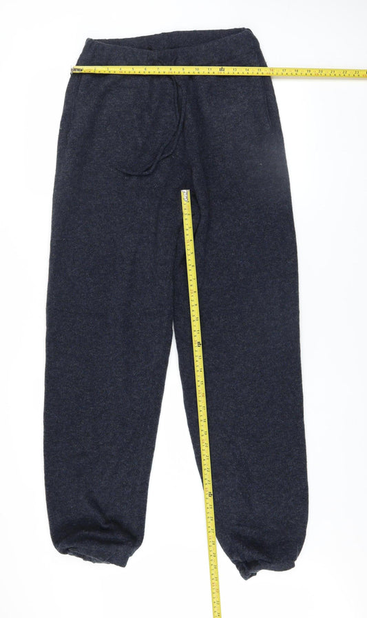 Pieces Womens Navy Blue XS Joggers Sweatpants Elastic Waist