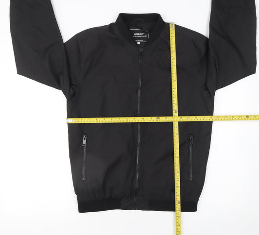 Cedar Wood State Men's Black S Lightweight Activewear Jacket