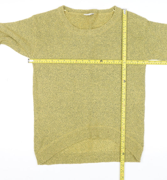 Vero Moda Women’s Green Crew Neck Long Sleeve Knit Jumper Size M
