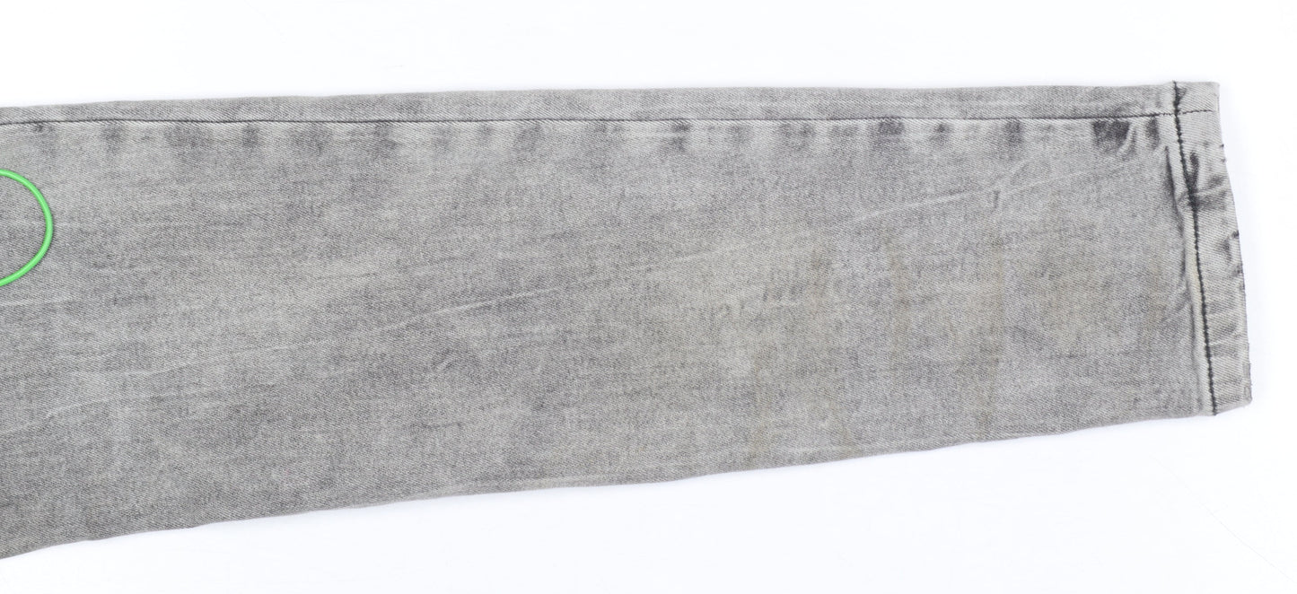 Denim Co. Women’s Grey Skinny Stretch Jeans Size 12
