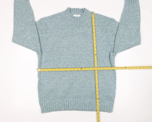 Next Women's Blue Crew Neck Knit Pullover Jumper Size M