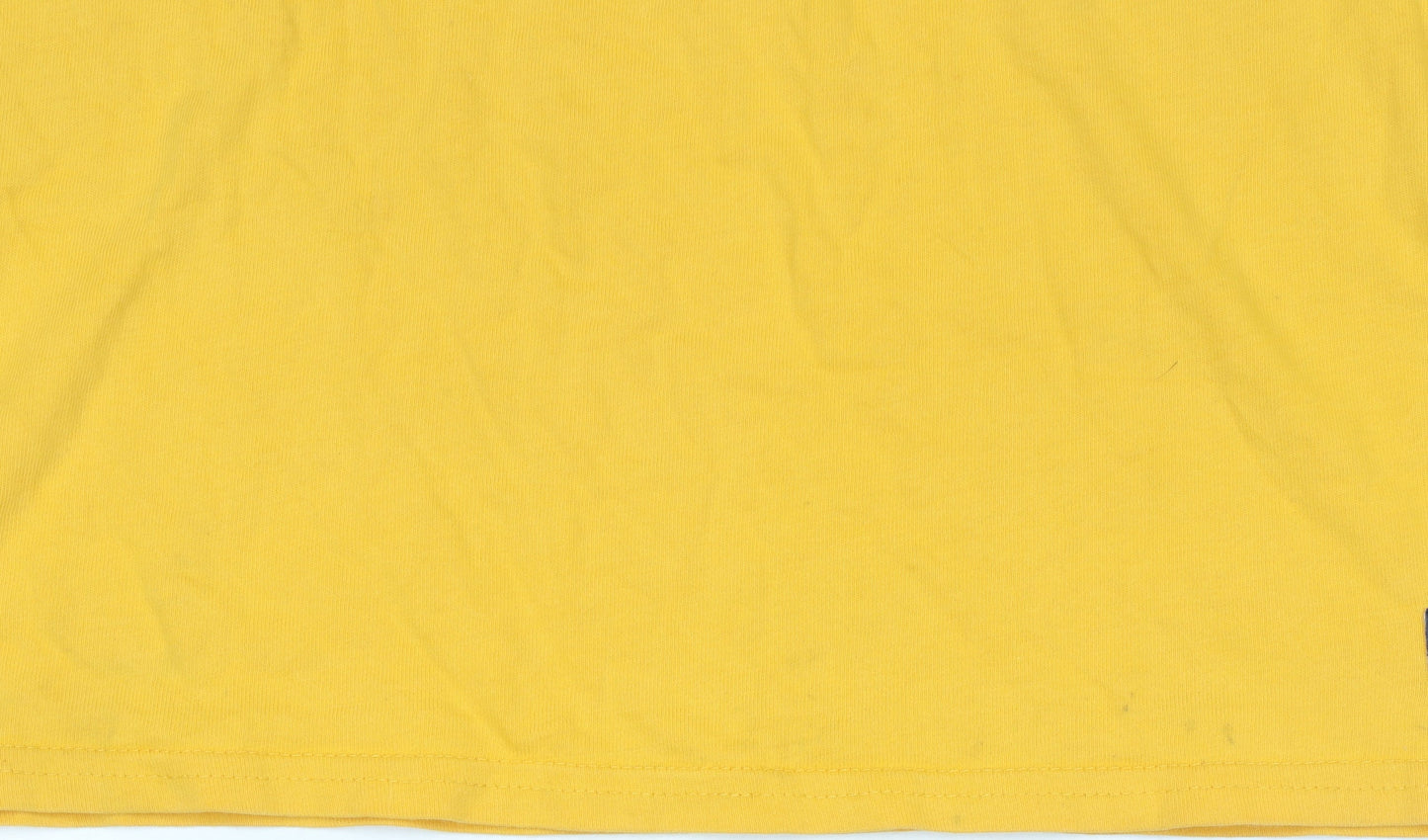 Superdry Men’s Yellow Track & Field Graphic Cotton T-Shirt L
