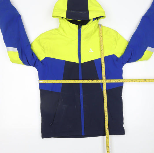 Schöffel Boys Blue Ski Jacket 14 Years Waterproof Hooded Winter Coat