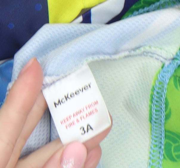 McKeever Boys Multicoloured Graphic Sports T-Shirt 3 Years