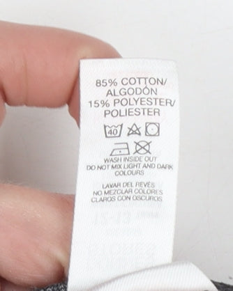 Additional view of Dunnes girls’ grey cotton blend jegging trousers 12-13 years
