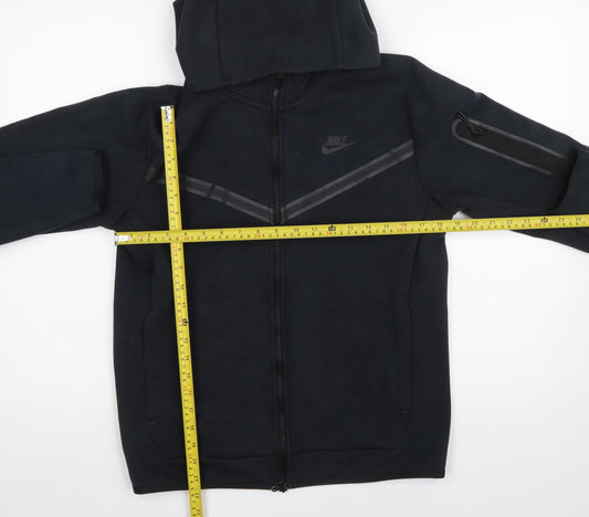 Nike Men's Black Full Zip Hoodie Size S Sportswear Fleece