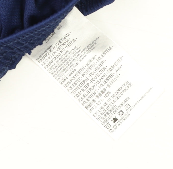 Nike Blue Mesh Unisex Baby Shorts 3-6 Months Elastic Waist Activewear