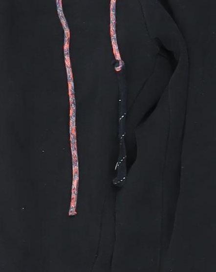 Diesel Men’s Black Fleece Jogger Trousers Size M Regular Fit