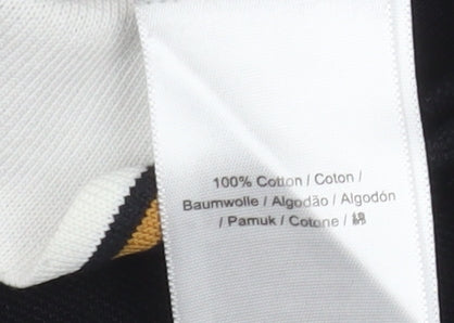 Fred Perry Men's Black Slim Fit Cotton Polo Shirt Size S