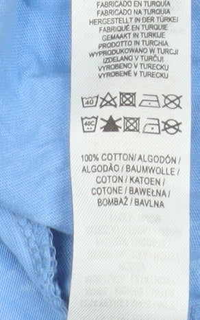 Additional view of Primark girls’ blue angel lilo & stitch graphic cotton t-shirt 13-14 years