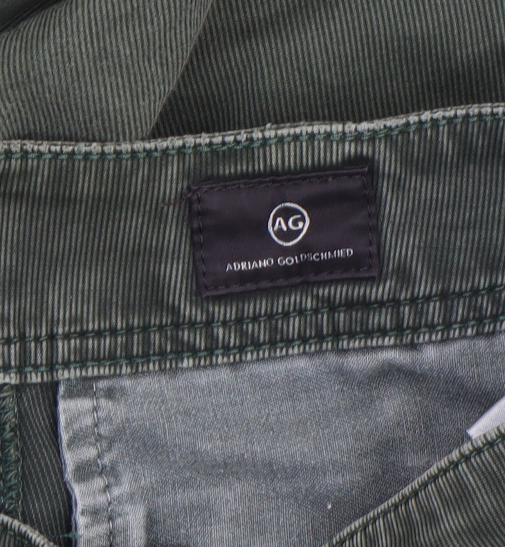 Additional view of Adriano Goldschmied Women's Green Chino Trousers, size 27R