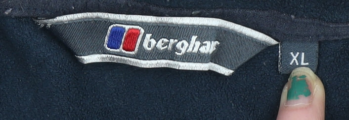 Berghaus Men's Blue XL 1/4 Zip Fleece Pullover Sweatshirt