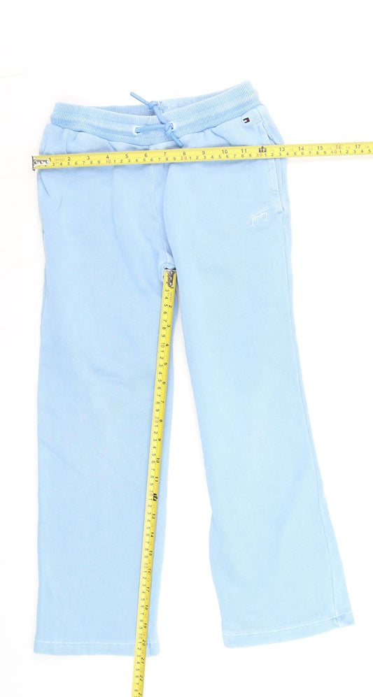 Tommy Hilfiger Boys Blue Jogger Sweatpants Size 8 Years Cotton Blend