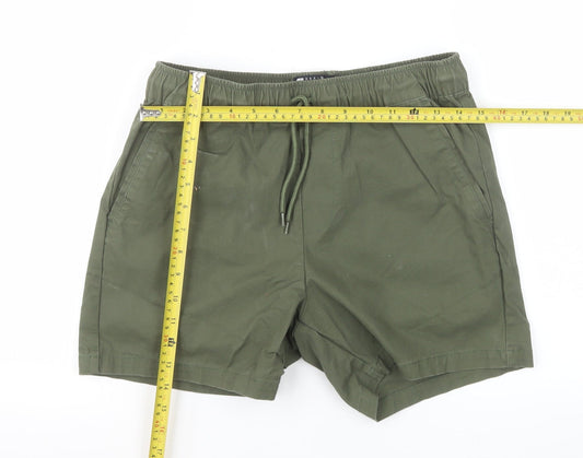 ASOS Design Men's Green Casual Chino Shorts Size S 32in