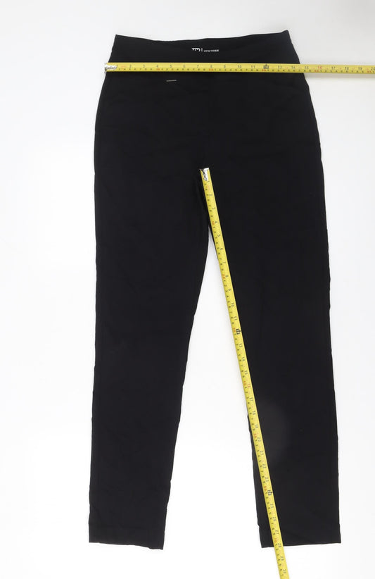 EP New York Women's Black Slim Stretch Trousers Size S