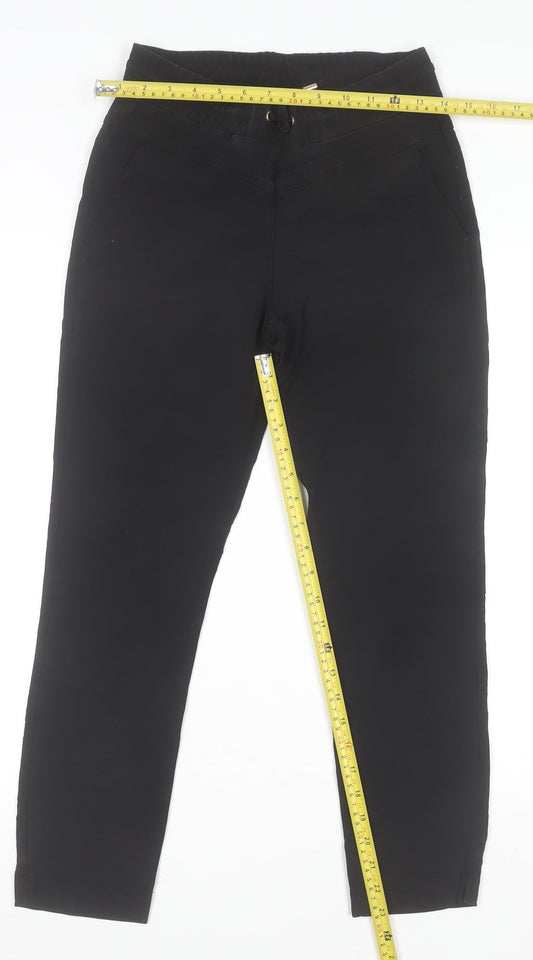 &Co Woman Black XS Slim Ankle Tapered Trousers for Women