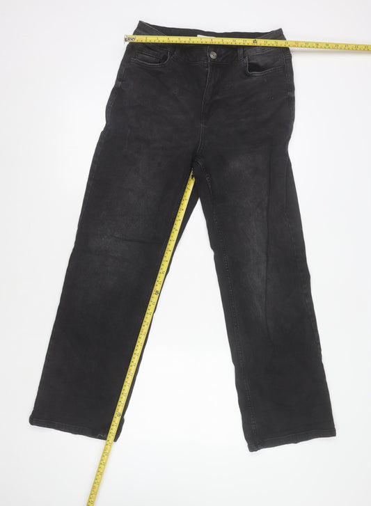 Dunnes Stores Women’s Black Straight Leg Jeans Size 10