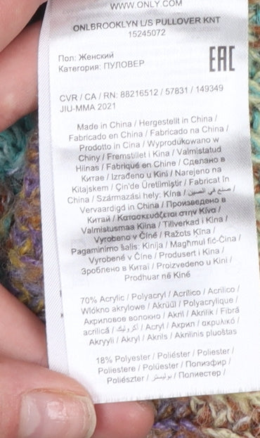 Additional view of Only Women Multicoloured XL jumper Knit Acrylic Blend