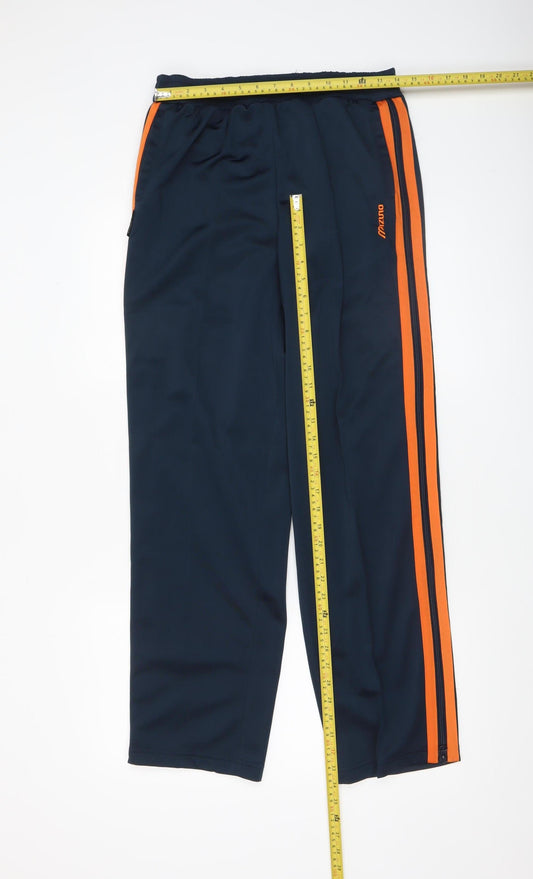 Mizuno Women’s Blue Track Pants Size 12 Sports Trousers