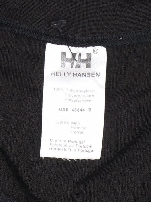 Helly Hansen Mens Black L 1/2 Zip Pullover Sweatshirt