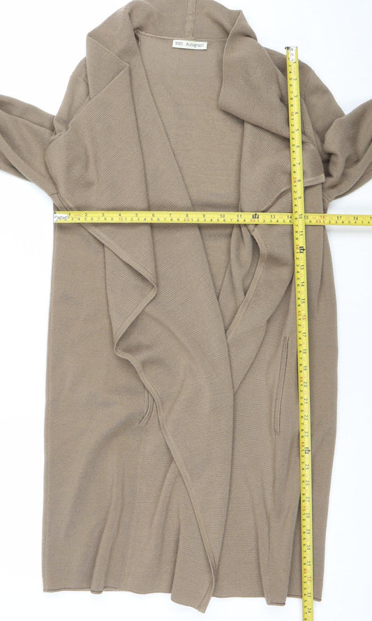 Marks and Spencer Women’s Beige Open Knit Cardigan UK 14