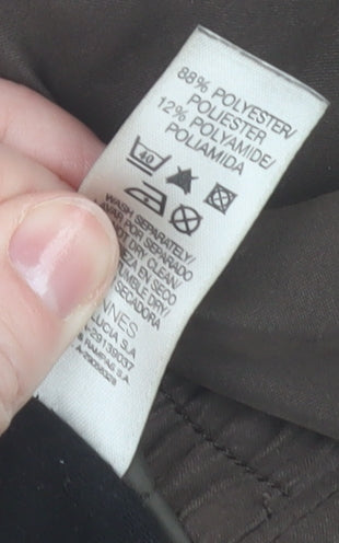 Additional view of Dunnes Men's Brown XL Bomber Jacket Polyester Blend Casual Outerwear