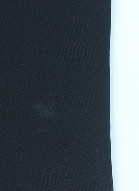 Additional view of Dunnes Women Black Capri Leggings Small Stretch Activewear