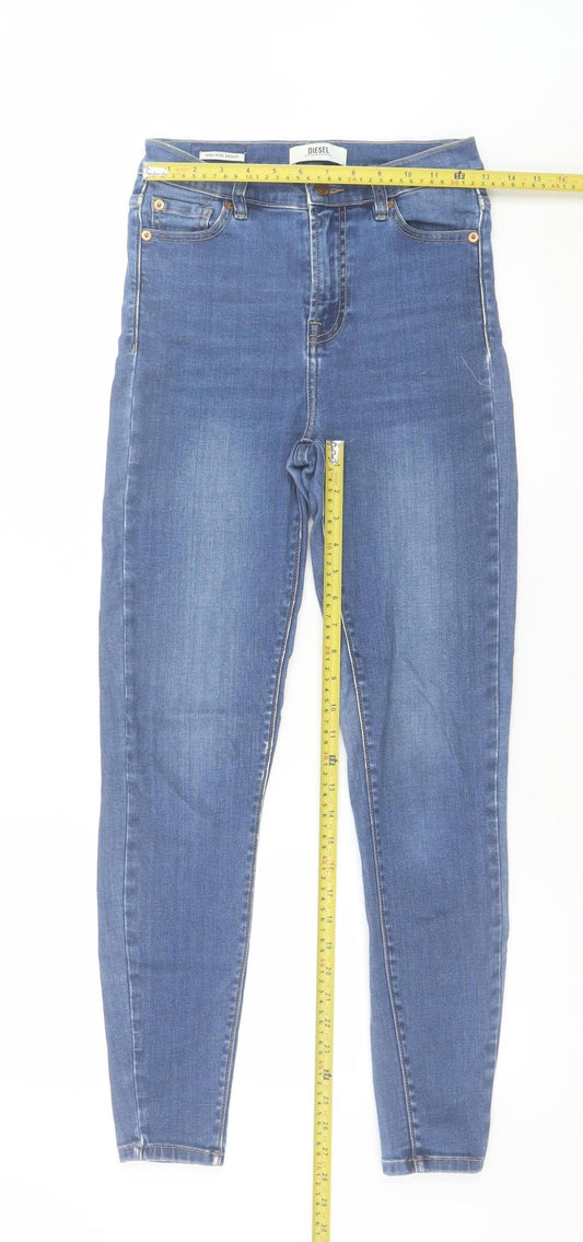 Diesel Women’s Blue High Rise Skinny Jeans Size 8 Regular