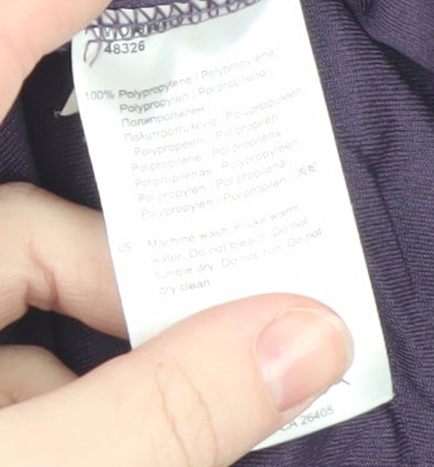 Helly Hansen Women's Purple Long Sleeve Active T-Shirt Size S