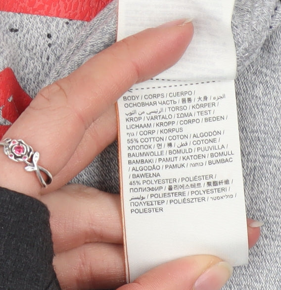 Superdry Men's Grey Vintage Graphic Print Short Sleeve T-Shirt M