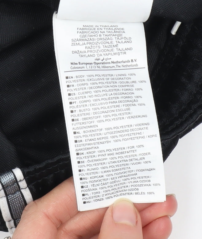 Additional view of Nike boys’ black 12-13 years athletic mesh sports shorts