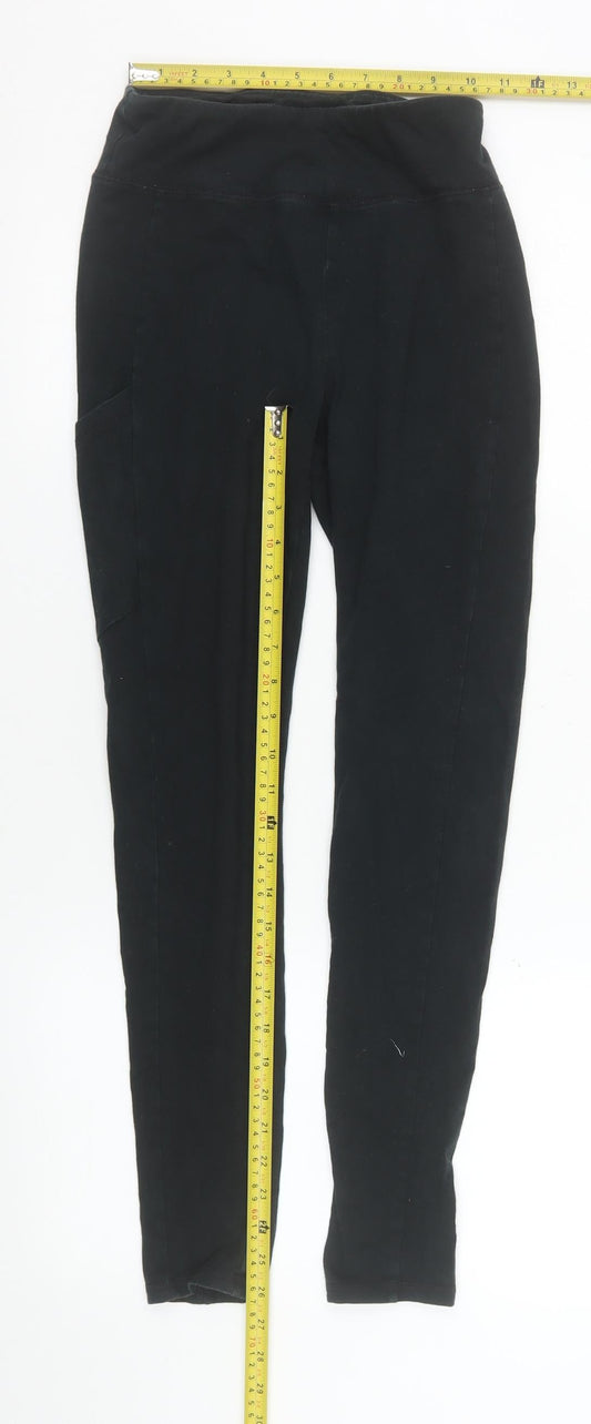 Hollister Women’s Black Stretch Jersey Leggings Size S