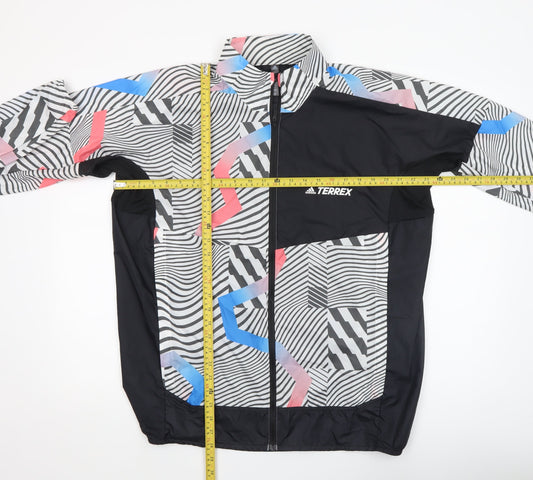 adidas Terrex Men's Multicoloured Windbreaker Jacket Size L